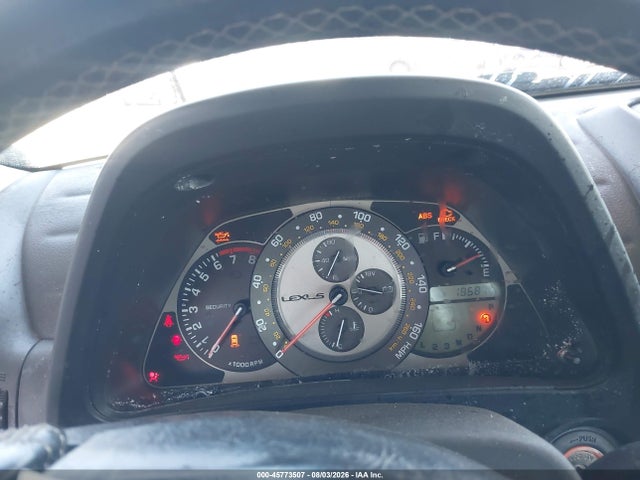 Aukcja sprzedaży 2004 Lexus Is 300, vin: JTHBD192140087337, numer aukcji: 45773507