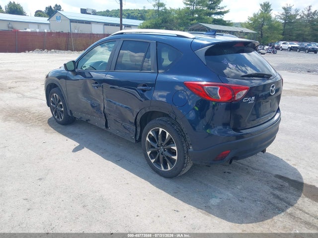 2016 Mazda Cx-5 Grand Touring მანქანა იყიდება აუქციონზე, vin: JM3KE4DY7G0691160, აუქციონის ნომერი: 45773588