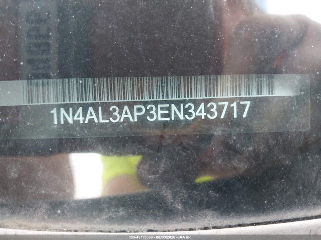 Nissan Altima 2.5 S 2014 1N4AL3AP3EN343717 Image 9
