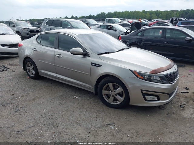 2014 Kia Optima Lx მანქანა იყიდება აუქციონზე, vin: 5XXGM4A78EG264434, აუქციონის ნომერი: 45773618