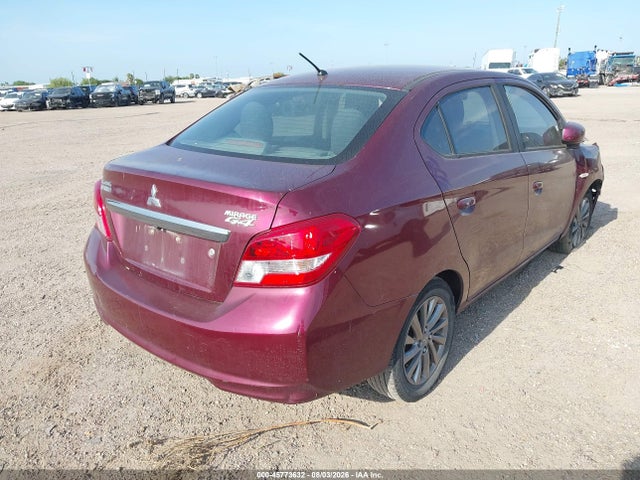 Auction sale of the 2018 Mitsubishi Mirage G4 Es, vin: ML32F3FJ9JHF11885, lot number: 45773632