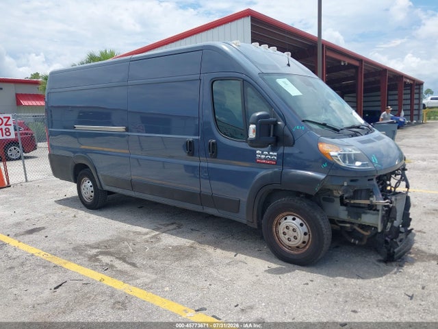 Продаж на аукціоні авто 2021 Ram Promaster 3500 Cargo Van High Roof 159 Wb Ext, vin: 3C6MRVJG5ME586621, номер лоту: 45773671