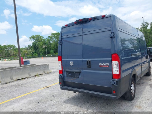 Продаж на аукціоні авто 2021 Ram Promaster 3500 Cargo Van High Roof 159 Wb Ext, vin: 3C6MRVJG5ME586621, номер лоту: 45773671