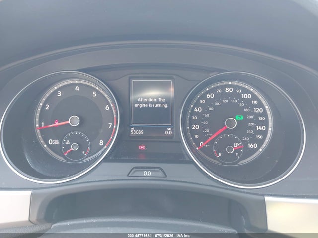 2019 Volkswagen Atlas 3.6l V6 Se W/technology მანქანა იყიდება აუქციონზე, vin: 1V2UR2CA2KC595747, აუქციონის ნომერი: 45773681