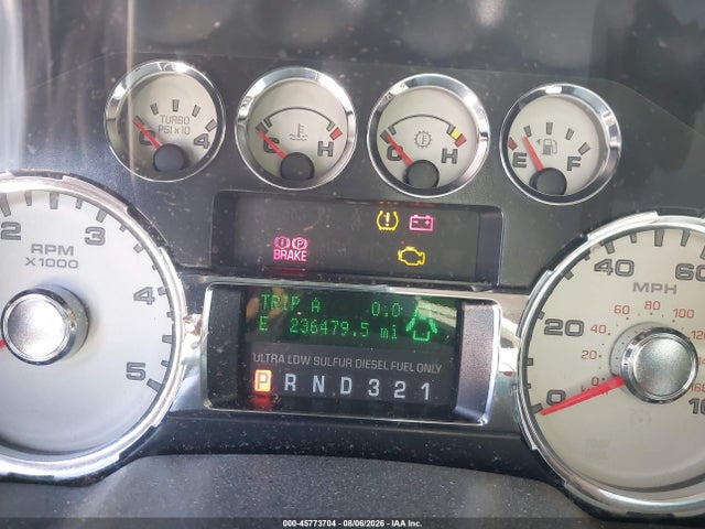 Продаж на аукціоні авто 2010 Ford Super Duty F-350 Srw Lariat, vin: 1FTWW3BR5AEA78462, номер лоту: 45773704
