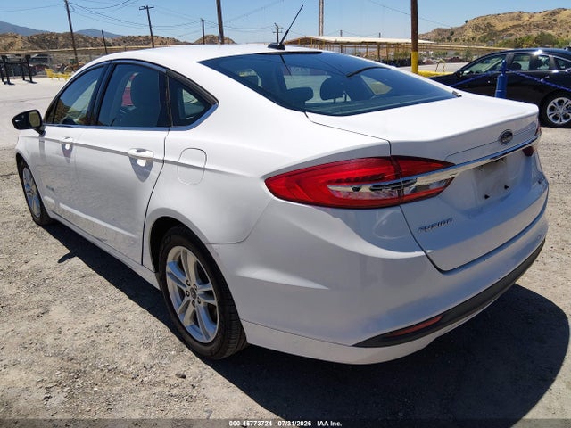 3FA6P0UU0JR254608 Ford Fusion Hybrid S