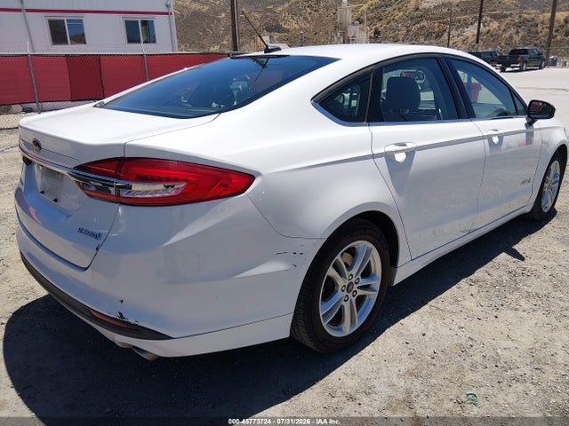 3FA6P0UU0JR254608 Ford Fusion Hybrid S