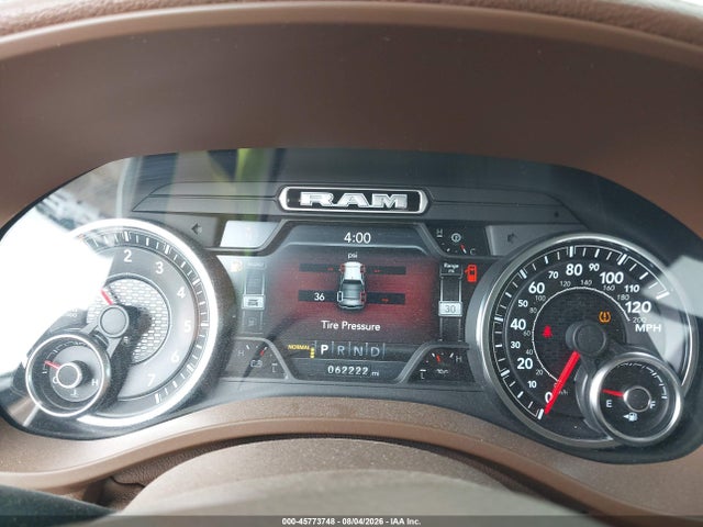 Auction sale of the 2019 Ram 1500 Laramie, vin: 1C6SRFJT9KN615699, lot number: 45773748