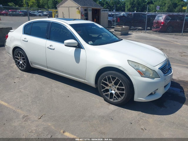 2011 Infiniti G25x მანქანა იყიდება აუქციონზე, vin: JN1DV6AR6BM651716, აუქციონის ნომერი: 45773778