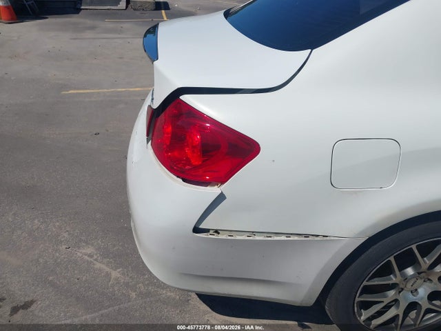 2011 Infiniti G25x მანქანა იყიდება აუქციონზე, vin: JN1DV6AR6BM651716, აუქციონის ნომერი: 45773778