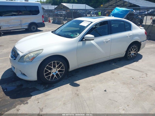 2011 Infiniti G25x მანქანა იყიდება აუქციონზე, vin: JN1DV6AR6BM651716, აუქციონის ნომერი: 45773778