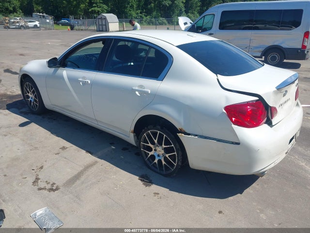 2011 Infiniti G25x მანქანა იყიდება აუქციონზე, vin: JN1DV6AR6BM651716, აუქციონის ნომერი: 45773778