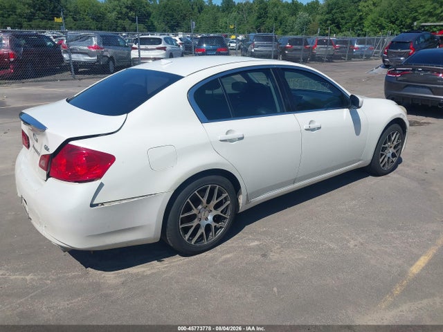 2011 Infiniti G25x მანქანა იყიდება აუქციონზე, vin: JN1DV6AR6BM651716, აუქციონის ნომერი: 45773778