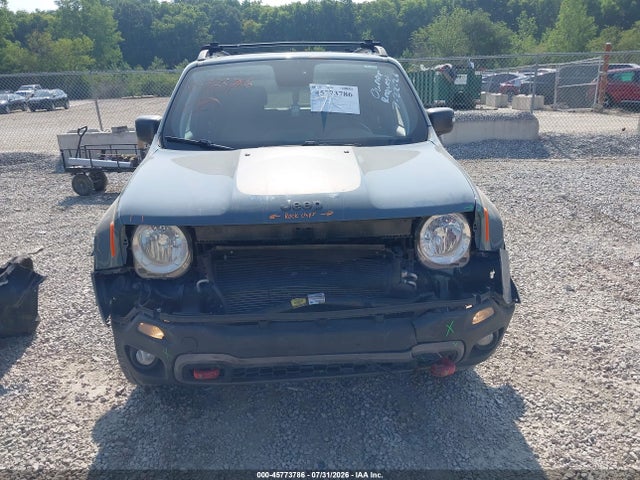 45773786 :رقم المزاد ، ZACCJBCBXJPH83794 vin ، 2018 Jeep Renegade Trailhawk 4x4 مزاد بيع