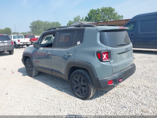 45773786 :رقم المزاد ، ZACCJBCBXJPH83794 vin ، 2018 Jeep Renegade Trailhawk 4x4 مزاد بيع