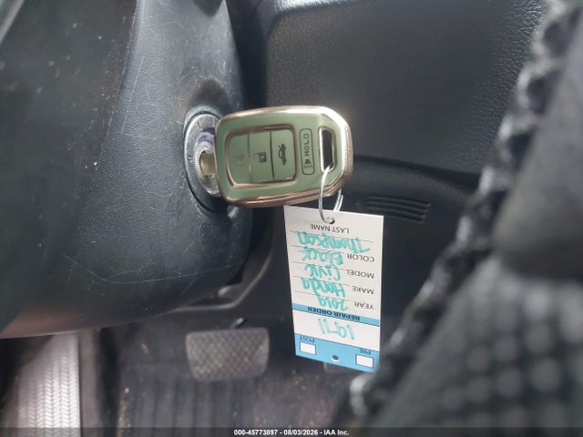 45773897 :رقم المزاد ، 2HGFC2F64KH580152 vin ، 2019 Honda Civic Lx مزاد بيع