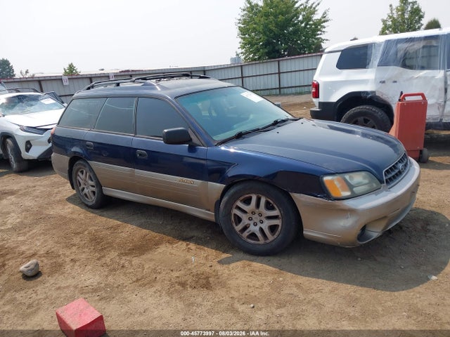 Продаж на аукціоні авто 2003 Subaru Outback, vin: 4S3BH675X37629248, номер лоту: 45773997
