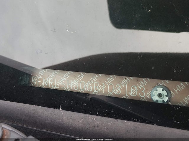 Aukcja sprzedaży 2016 Honda Odyssey Se, vin: 5FNRL5H30GB103103, numer aukcji: 45774029