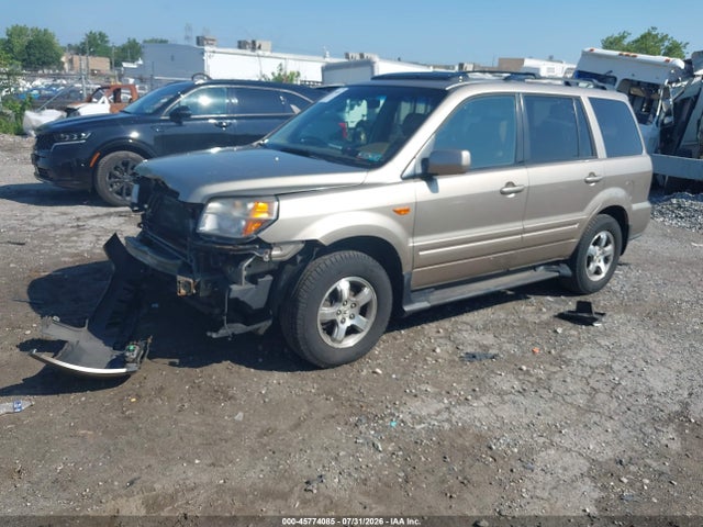 Продажа на аукционе авто 2006 Honda Pilot Ex-l, vin: 2HKYF18716H510037, номер лота: 45774085