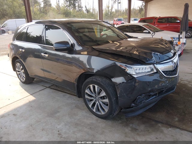 Auction sale of the 2015 Acura Mdx Technology Package, vin: 5FRYD4H41FB010017, lot number: 45774095