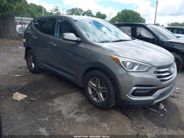 45774109 :رقم المزاد ، 5XYZT3LB9HG381110 vin ، 2017 Hyundai Santa Fe Sport 2.4l مزاد بيع