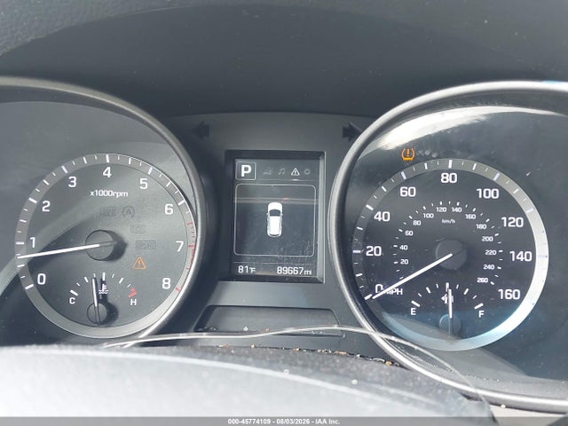 45774109 :رقم المزاد ، 5XYZT3LB9HG381110 vin ، 2017 Hyundai Santa Fe Sport 2.4l مزاد بيع