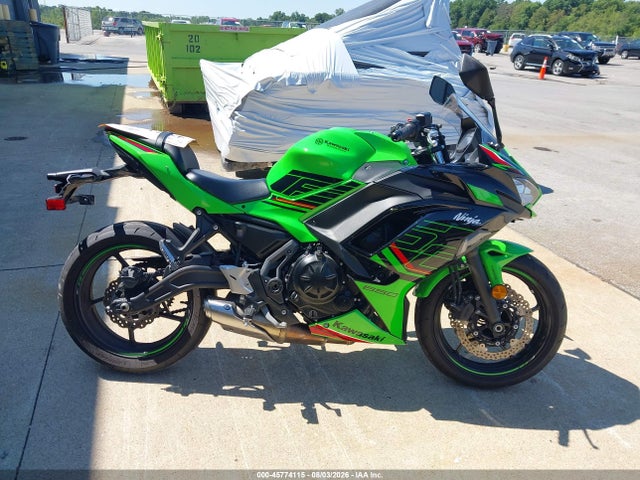 45774115 :رقم المزاد ، ML5EXEP11PDAA0243 vin ، 2023 Kawasaki Ex650 P مزاد بيع