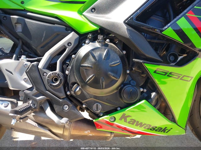 45774115 :رقم المزاد ، ML5EXEP11PDAA0243 vin ، 2023 Kawasaki Ex650 P مزاد بيع