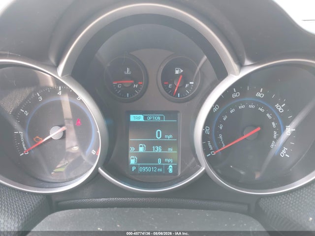 45774136 :رقم المزاد ، 1G1PC5SB5E7412388 vin ، 2014 Chevrolet Cruze 1lt Auto مزاد بيع