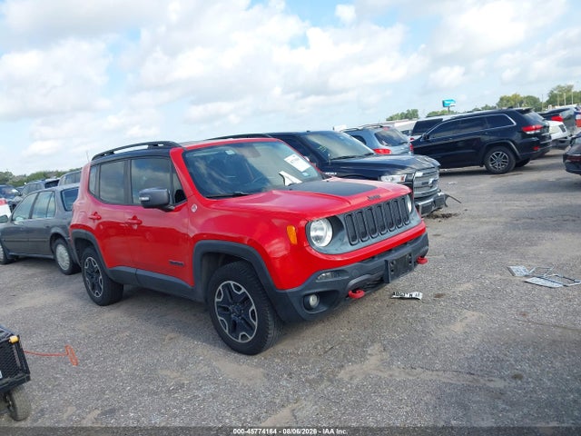 Aukcja sprzedaży 2016 Jeep Renegade Trailhawk, vin: ZACCJBCT7GPD76713, numer aukcji: 45774164
