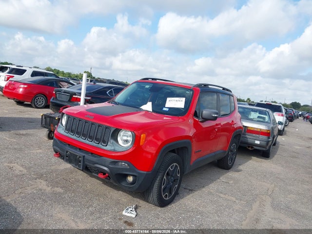 45774164 :رقم المزاد ، ZACCJBCT7GPD76713 vin ، 2016 Jeep Renegade Trailhawk مزاد بيع
