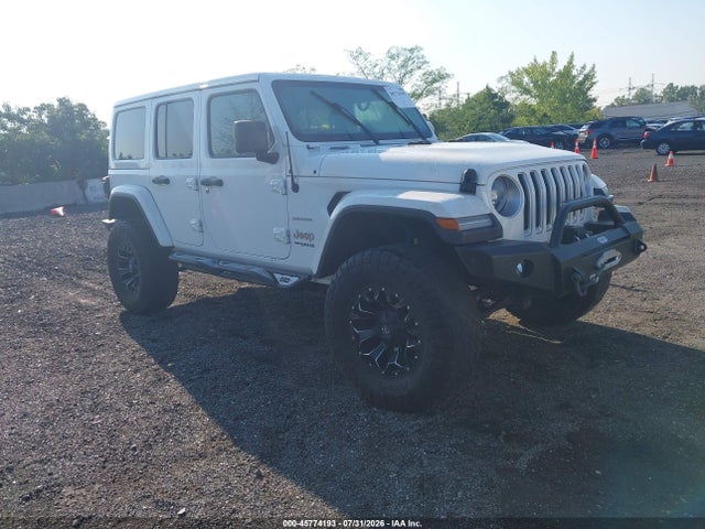 Продажа на аукционе авто 2018 Jeep Wrangler Unlimited Sahara 4x4, vin: 1C4HJXEG6JW214052, номер лота: 45774193