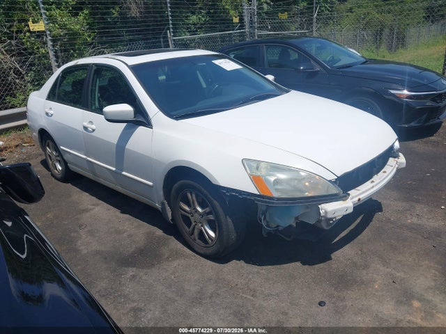45774229 :رقم المزاد ، 1HGCM567X7A806775 vin ، 2007 Honda Accord 2.4 Ex مزاد بيع