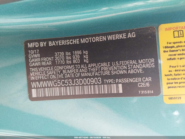 Mini Convertible Cooper 2018 WMWWG5C53J3D00903 Image 9