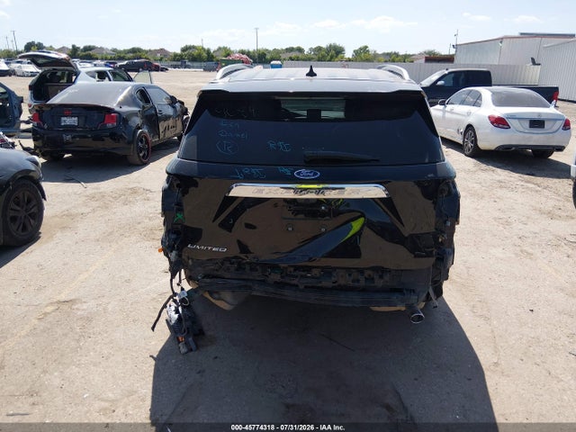 45774318 :رقم المزاد ، 1FMSK7FHXNGC33502 vin ، 2022 Ford Explorer Limited مزاد بيع