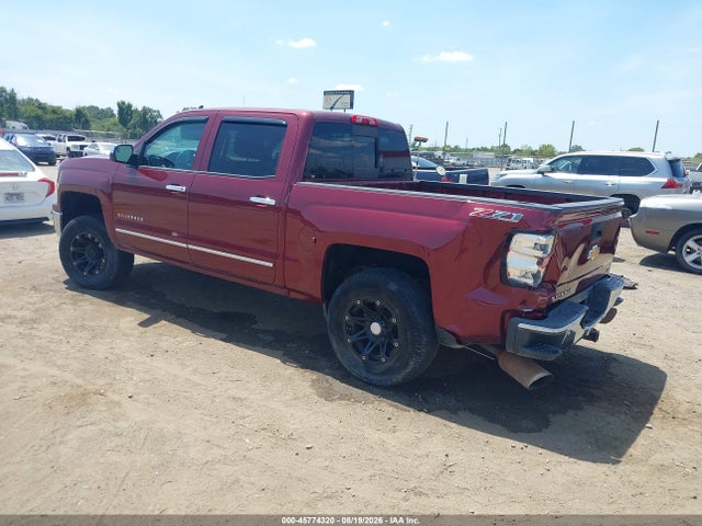 45774320 :رقم المزاد ، 3GCUKSEC7EG121637 vin ، 2014 Chevrolet Silverado 1500 Ltz مزاد بيع