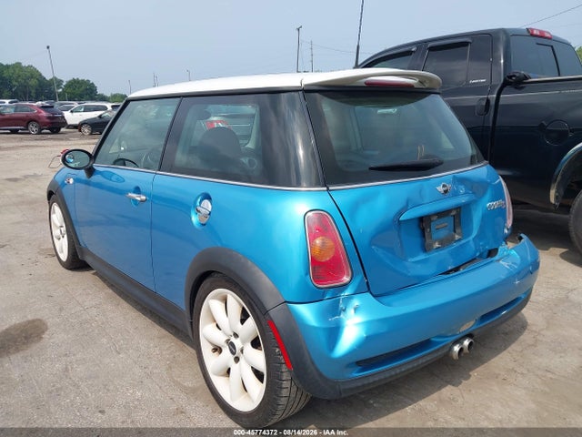 Продажа на аукционе авто 2003 Mini Cooper S, vin: WMWRE33413TD59112, номер лота: 45774372