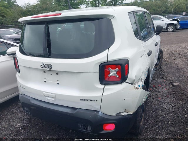 Продаж на аукціоні авто 2018 Jeep Renegade Sport 4x4, vin: ZACCJBAB9JPH69386, номер лоту: 45774444