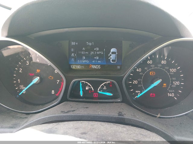 2018 Ford Escape S მანქანა იყიდება აუქციონზე, vin: 1FMCU0F79JUC85549, აუქციონის ნომერი: 45774452