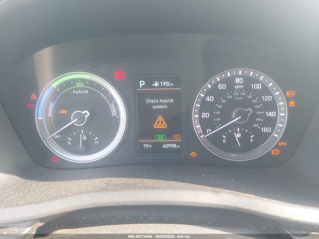 Aukcja sprzedaży 2018 Hyundai Sonata Hybrid Limited, vin: KMHE34L39JA086975, numer aukcji: 45774465