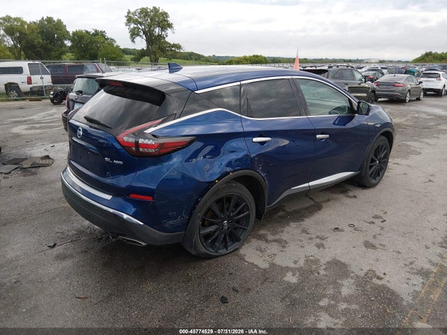 Продажа на аукционе авто 2022 Nissan Murano Sl Intelligent Awd, vin: 5N1AZ2CS9NC109528, номер лота: 45774529
