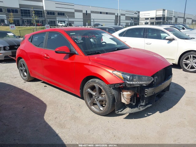 2019 Hyundai Veloster 2.0 მანქანა იყიდება აუქციონზე, vin: KMHTG6AF4KU011217, აუქციონის ნომერი: 45774605