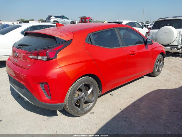 2019 Hyundai Veloster 2.0 მანქანა იყიდება აუქციონზე, vin: KMHTG6AF4KU011217, აუქციონის ნომერი: 45774605