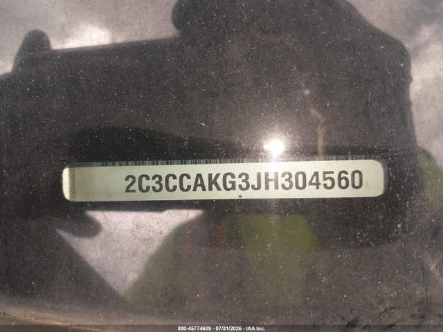 Aukcja sprzedaży 2018 Chrysler 300 Limited Awd, vin: 2C3CCAKG3JH304560, numer aukcji: 45774609