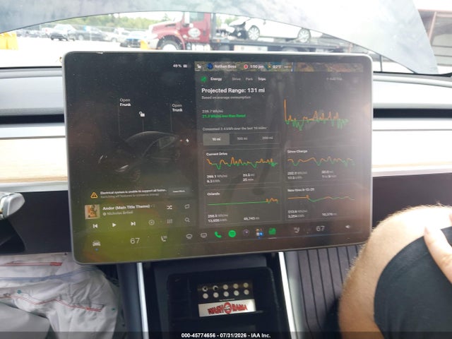 45774656 :رقم المزاد ، 5YJ3E1EC6LF788084 vin ، 2020 Tesla Model 3 Performance Dual Motor All-wheel Drive مزاد بيع