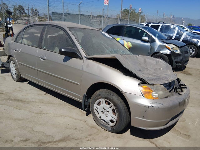 Продаж на аукціоні авто 2002 Honda Civic Lx, vin: JHMES16672S001976, номер лоту: 45774711