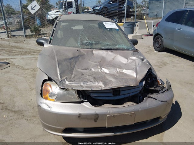 Продаж на аукціоні авто 2002 Honda Civic Lx, vin: JHMES16672S001976, номер лоту: 45774711