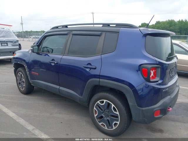 Продажа на аукционе авто 2017 Jeep Renegade Trailhawk, vin: ZACCJBCB0HPG58491, номер лота: 45774753