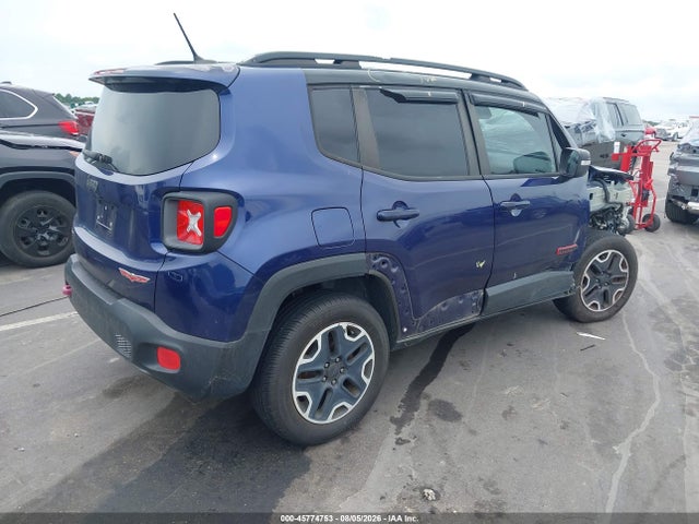 Продажа на аукционе авто 2017 Jeep Renegade Trailhawk, vin: ZACCJBCB0HPG58491, номер лота: 45774753