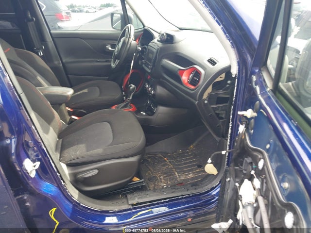 Продажа на аукционе авто 2017 Jeep Renegade Trailhawk, vin: ZACCJBCB0HPG58491, номер лота: 45774753